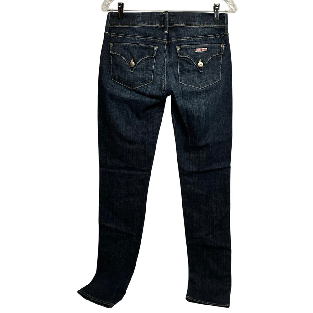 HUDSON Jeans Y2K Low Rise Collin Flap Skinny Dark Wash Denim Stretch 26